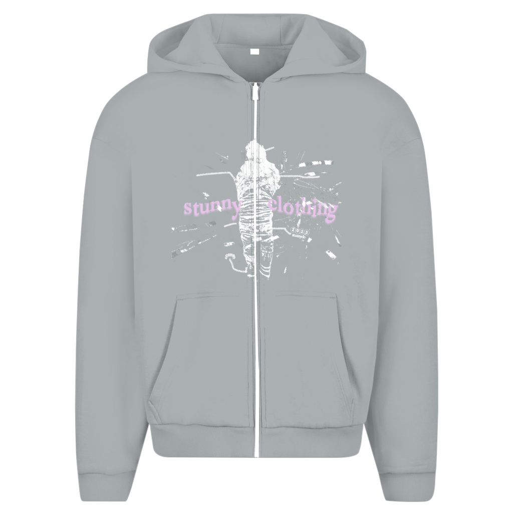 Herren Oversize Zipper Hoodie ZIPPER MAN
