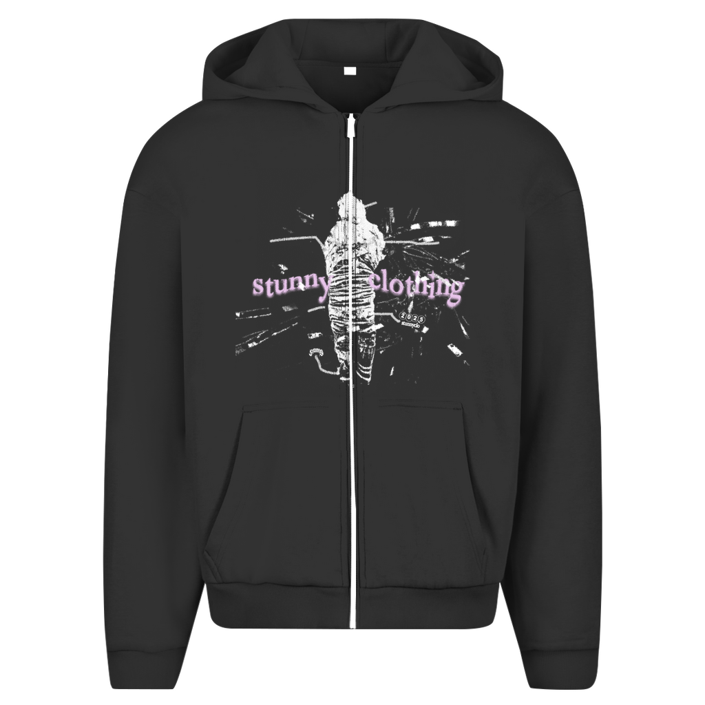 Herren Oversize Zipper Hoodie ZIPPER MAN
