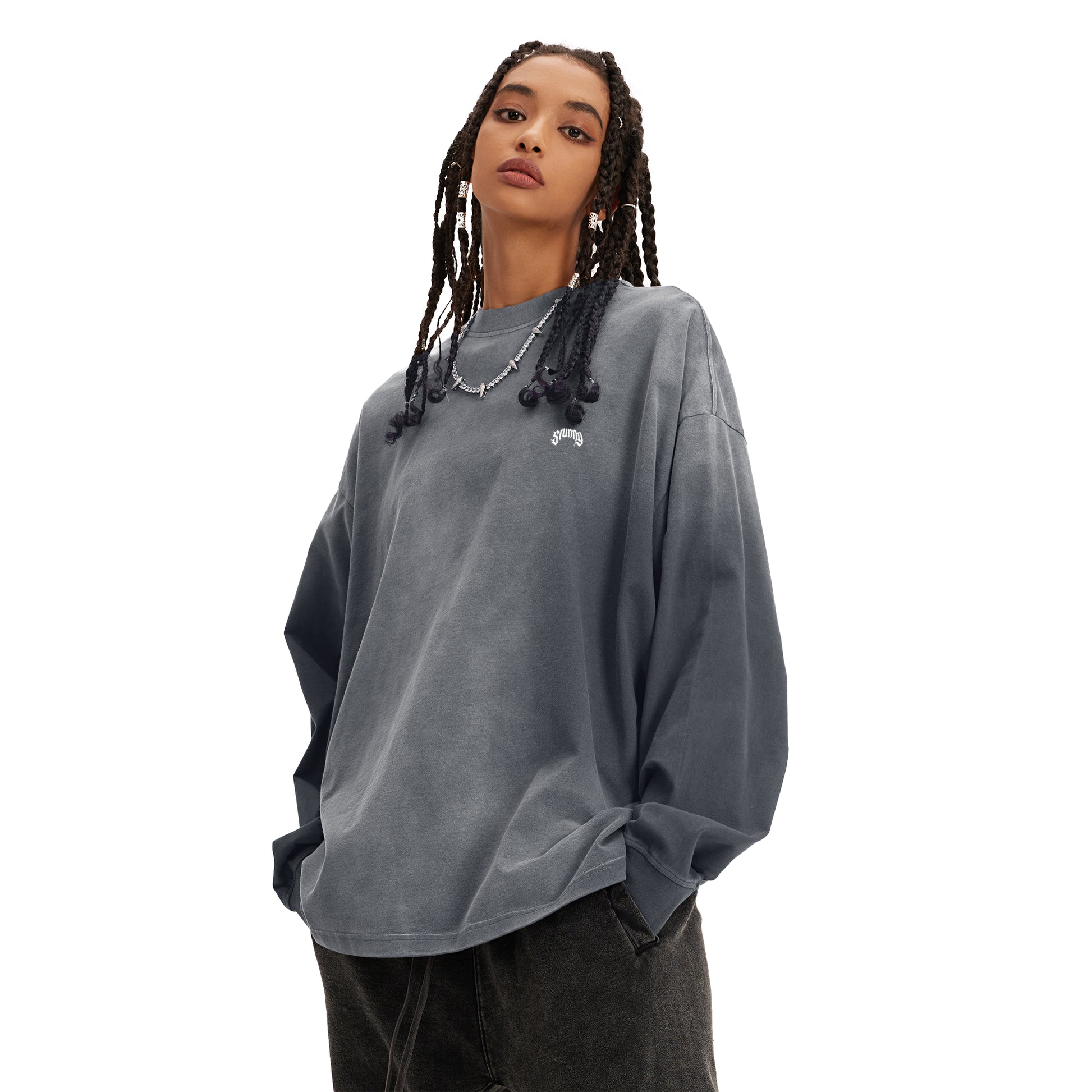 BASIC WASHED LONG SLEEVE