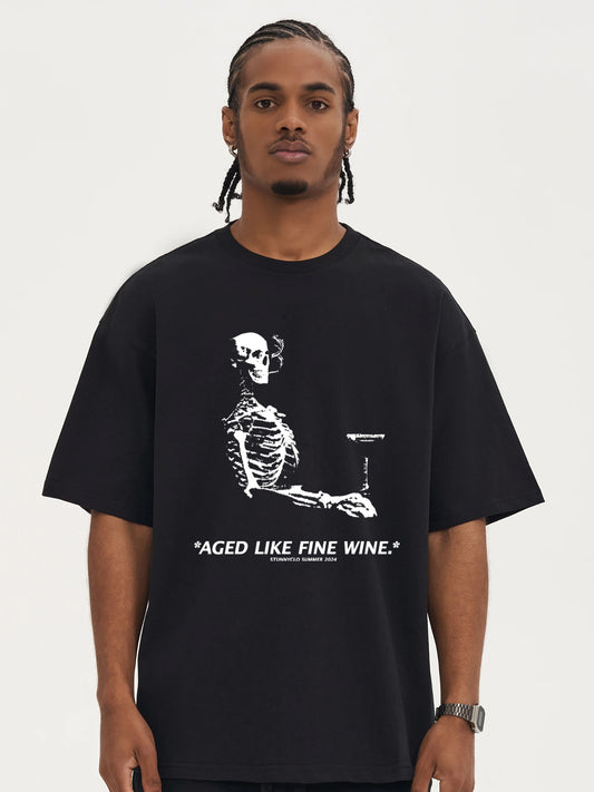 AGED LIKE FINE WINE TSHIRT SHIRT TEE STUNNY