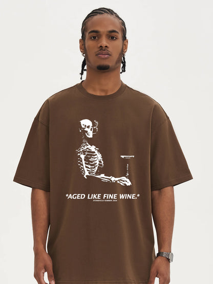 AGED LIKE FINE WINE TSHIRT SHIRT TEE STUNNY