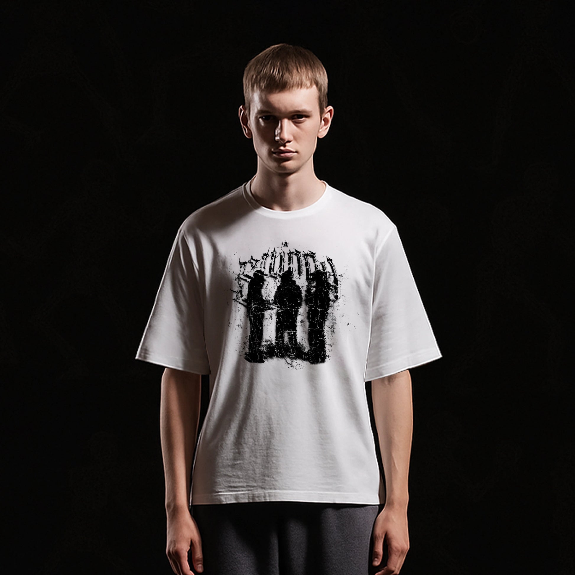 GANG CIRCLE T-SHIRT WHITE